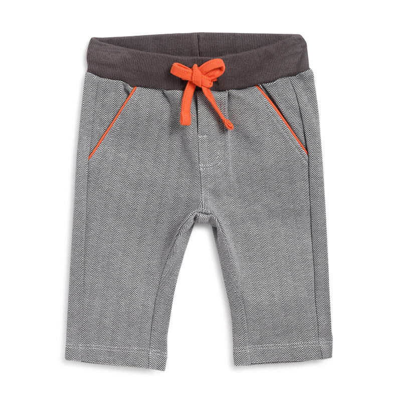 Boys Medium Grey Applique Sweatshirt with Trouser image number 2